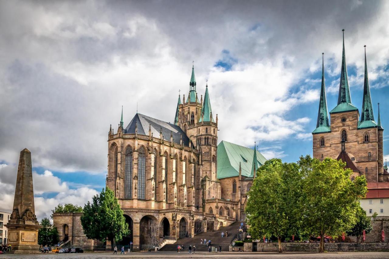 Appartement Dom I - Erfurt Domplatz エクステリア 写真